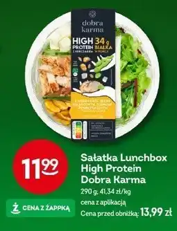 Żabka Sałatka lunchbox High Protein Dobra Karma oferta
