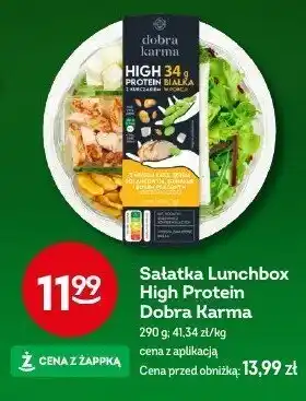 Żabka Sałatka lunchbox High Protein Dobra Karma oferta
