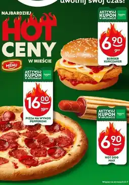 Żabka Burger kurczaker Żabka oferta