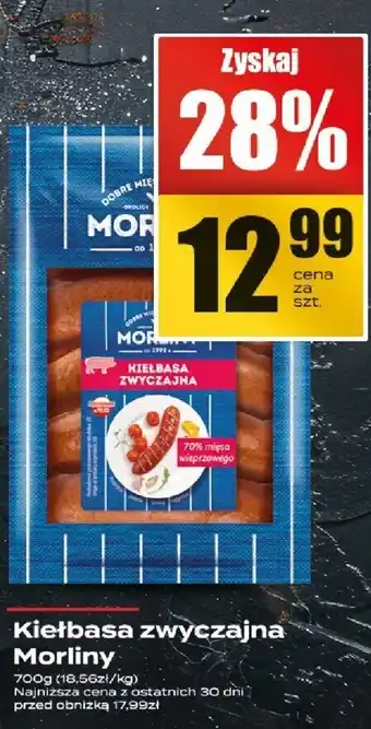 Supeco Kiełbasa zwyczajna Morliny oferta
