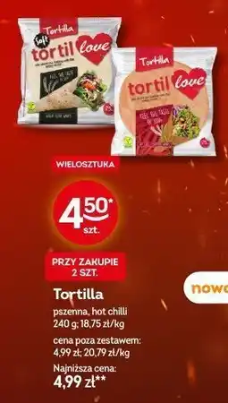Żabka Tortilla pszenna, hot chilli 240g Żabka oferta