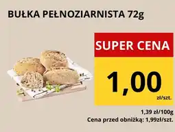 Supeco Bułka pełnoziarnista 72g Supeco oferta