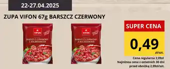 Supeco Zupa vifon 67g barszcz czerwony oferta