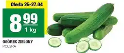 Spar Ogórek zielony Polska 1kg SPAR oferta