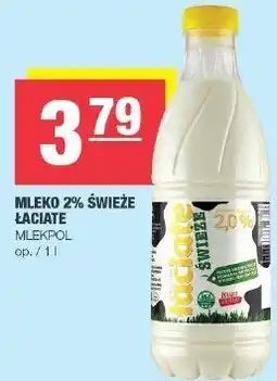 Spar Mleko 2% świeże Mlekpol oferta