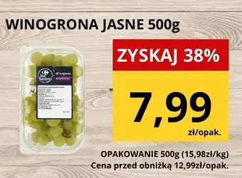 Supeco Winogrona jasne 500g Supeco oferta