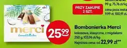 Żabka Bombonierka Merci kokosowa, klasyczna, z migdałami 250g oferta