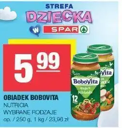 Spar Obiadek Bobovita Nutricia 250g oferta