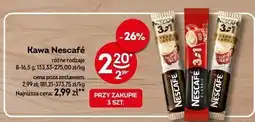 Żabka Kawa Nescafé różne rodzaje 8-16g oferta