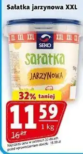 Prim Market Sałatka jarzynowa XXL 1kg Seko oferta