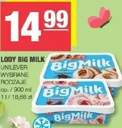 Spar Lody Big Milk 900ml Unilever oferta