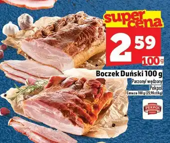 Topaz Boczek Duński 100g Pekpol oferta
