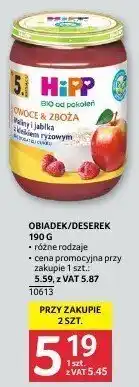 Selgros Obiadek/deserek 190g HiPP oferta