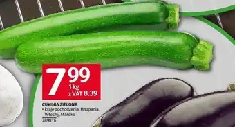 Selgros Cukinia zielona 1kg Selgros oferta