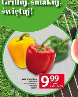 Selgros Papryka słodka mix 500g Selgros oferta