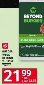 Selgros Burger beyond 2 x 113 g oferta