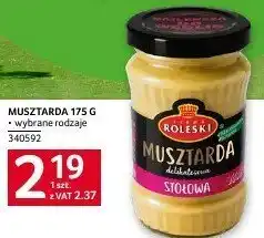 Selgros Musztarda stołowa 175g Roleski oferta