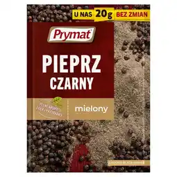 Odido Prymat Pieprz czarny mielony 20 g oferta