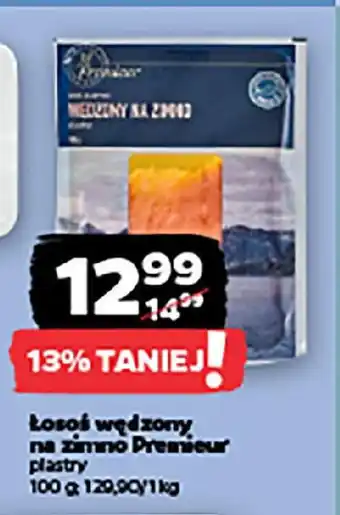 Netto Łosoś wędzony na zimno Premieur oferta