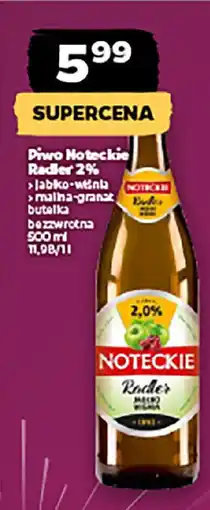 Netto Piwo Noteckie Radler 2% oferta