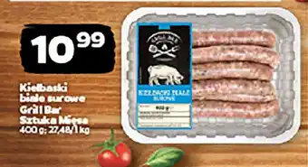 Netto Kiełbaski biale surowe Grill Bar Sztuka Miesa oferta