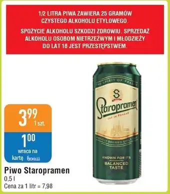 E.Leclerc Piwo Staropramen oferta