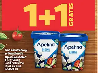 Netto Ser sałatkowy w kostkach Apetina Arla oferta