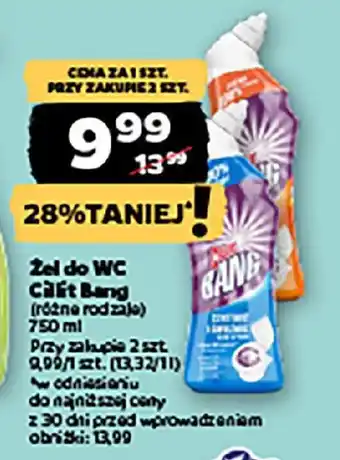 Netto Żel do WC Cillit Bang oferta