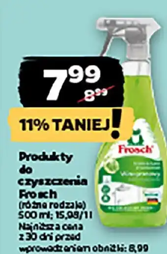 Netto Produkty do czyszczenia Frosch oferta