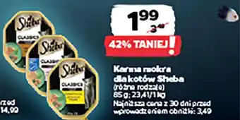 Netto Karma mokra dla kotów Sheba oferta