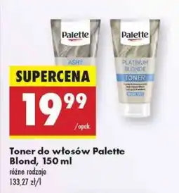 Biedronka Toner do włosów Palette Blond, 150 ml oferta