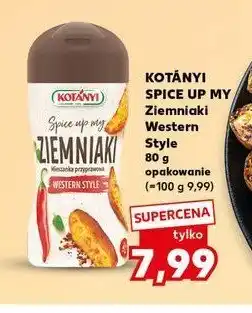 Kaufland Przyprawa do ziemniaków western style Kotanyi oferta