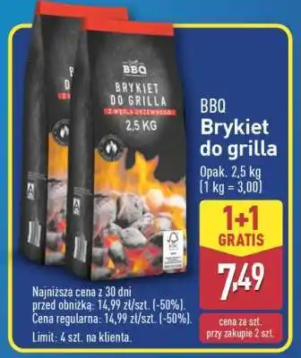 ALDI BBQ Brykiet do grilla oferta