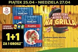 Delikatesy Centrum Kiełbasa Śląska Morliny (1+1) oferta