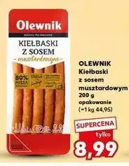 Kaufland Kiełbaski białe z sosem chrzanowym Olewnik oferta