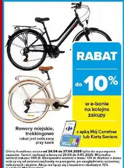 Carrefour Rower miejski oferta