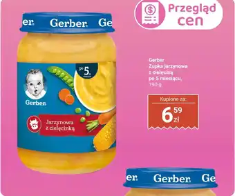 Biedronka Gerber Zupka jarzynowa z cielęciną po 5 miesiącu oferta