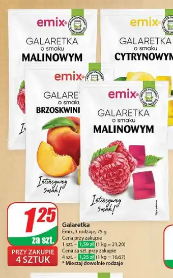 Dino Galaretka brzoskwiniowa Emix oferta