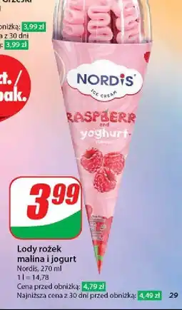 Dino Lody raspberry and yoghurt Nordis oferta
