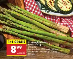 Biedronka Szparagi zielone oferta