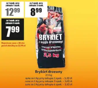 Auchan Brykiet drzewny oferta