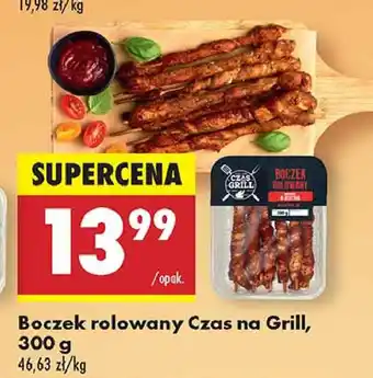 Biedronka Boczek rolowany na grilla Czas na grill oferta