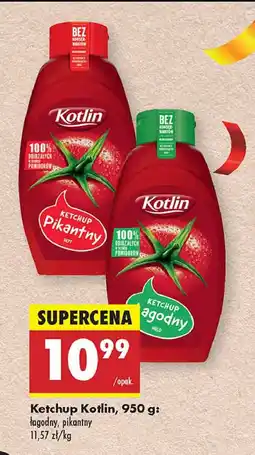 Biedronka Ketchup łagodny Kotlin oferta