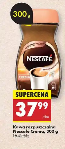 Biedronka Kawa Nescafe crema oferta