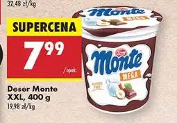 Biedronka Deser mleczno-czekoladowy z orzechami Zott monte mega oferta