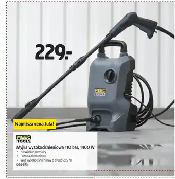 Jula Myjka wysokociśnieniowa Meec Tools oferta