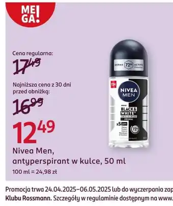 Rossmann Antyperspirant oferta