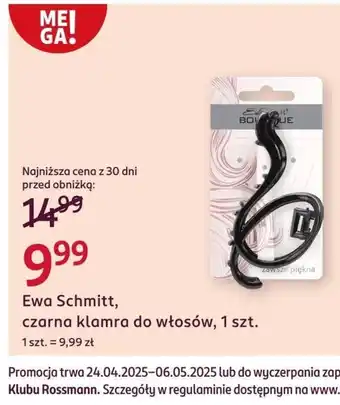 Rossmann Klamra do włosów oferta