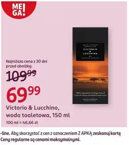 Rossmann Woda toaletowa Victorio & Lucchino oferta