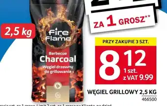 Selgros Węgiel drzewny Fire & Flame oferta